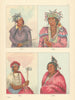 Native Americans—Man Who Tracks—No English—Peoria/Piankashaw—Catlin 1841 (1892)