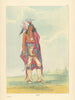 Native Americans—Not-o-way—The Thinker—New York—Haudenosaunee—Catlin 1841 (1892)