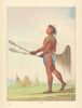 Native Americans—Choctaw ball player—Mississippi—Oklahoma—Catlin 1841 (1892)
