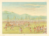 Native Americans—Choctaw ball down game—Mississippi—Oklahoma—Catlin 1841 (1892)