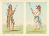 Native Americans—Stands on Both Sides—Red Man—Minnesota—Dakota 1841 (1892)