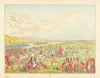 Native Americans—Women’s ball play—Wisconsin—Dakota—Catlin 1841 (1892) print