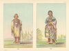 Native Americans—Running Fox’s wife & son—Iowa—Illinois—Sauk—Catlin 1841 (1892)