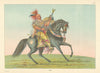 Native Americans—Keokuk on horseback—Upper Mississippi—Sauk—Catlin 1841 (1892)