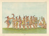 Native Americans—Slave Dance—Upper Mississippi—Sauk/Meskwaki—Catlin 1841 (1892)