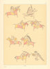Native Americans—Crow robe decorations—war scenes 2—Plains—Catlin 1841 (1892)