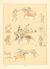 Native Americans—Pawnee robe with war exploits 2—Great Plains—Catlin 1841 (1892)