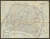 ANTWERP ANVERS ANTWERPEN. Antique town plan. City map. Belgium. BRADSHAW 1895