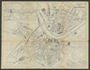 DRESDEN. Antique town plan. City map. Germany. BRADSHAW 1895 old