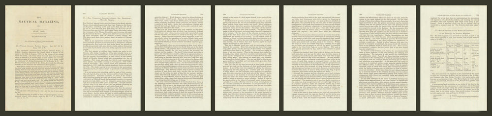 Falkland Islands—Early claims & British settlement—Nautical Mag report 1833