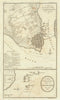 A Sketch of Operations before Charlestown, South Carolina—Gordon/Conder 1788 map