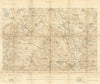 Banbury—Ordnance Survey—Sheet 201—Warwickshire/Northants 1899 old antique map