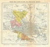 Berlin nach seinem im Jahre 1861 erweiterten Umfange—Kaatz 1864 old map