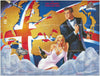 Ian Fleming—James Bond—literary world map of 007’s adventures—Zeleznik 1987