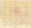 Rawalpindi Guide Map—Topographical map & city plan—Survey of India 1934