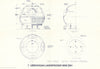 Ubrikkian 9000 Z001 landspeeder—Star Wars blueprint—20th Century Fox  1977 map