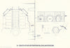 Death Star detention-block anteroom—Star Wars blueprint—20C Fox 1977 old map