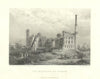 Antique view of the Madressa of Beeder (Bidar), India — Fullarton 1856 print