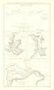 NE Scotland Ports—Aberdeen, Peterhead & Boddam harbours—Swanston 1856 old map
