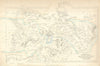 Central Africa, Lake Chad & Explorers’ Routes—Nigeria—Cameroon—Swanston 1856 map
