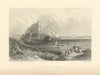 Antique view of the Fort of Agra, India — Fullarton 1856 old print