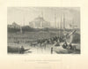Antique view of Hagia Sophia from the Bosphorus, Istanbul — Fullarton 1856