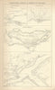 Canada city plans: Kingston, Toronto, Montreal & Quebec—Swanston 1856 old map