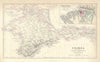 Crimea & Sebastopol/Sevastopol—Ukraine—Huot, Demidoff & Bartholomew 1856 map