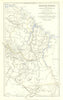British Guiana/Guyana per Schomburgk—Venezuela/Brazil claims—Petermann 1856 map