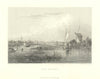Antique view of the Hague, Netherlands — Cooper/Finden, Fullarton 1856 print