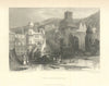 Antique view of the Ghat, Hurdwar [Haridwar] — India — Dibdin/Redaway 1856