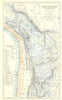Peru & Bolivia Table Lands antique map—Andes—Swanston/Fullarton 1856 old