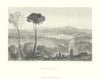 Antique view of Negropont [Chalcis, Euboea] — Greece — Turner/Finden 1856