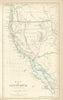 Upper or New California—Gold Region—US/Mexico border—Swanston/Fullarton 1856 map