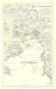Plymouth Sound—Stonehouse—Devonport—Original Antique Harbour/Sea Chart 1856 map