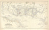 Plan of Portsmouth—Portsea—Spithead—Isle of Wight—Hayling Island 1856 old map