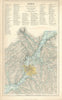 Rome with Its Environs—After Baron Moltke’s Surveys—Petermann/Swanston 1856 map