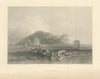 Antique Teneriffe/Tenerife coastal view — Spain — Warren/Finden, Fullarton 1856