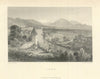 Antique view of Thun, Switzerland — Cooper/Finden, Fullarton 1856 old print