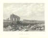 Antique view of the Ruins of Tyre — Lebanon — Harding/Finden, Fullarton 1856