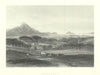 Antique view of Westport and Clew Bay, County Mayo — Nicholl/Radclyffe 1856