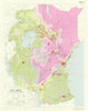 East Africa—population—tsetse fly—rainfall reliability—Royal Commission 1954 map