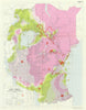 East Africa—population—tsetse fly—rainfall reliability—Royal Commission 1954 map