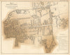Bethnal Green Parish shewing the Mortality from four… diseases—Chadwick 1842 map