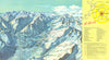 St Moritz—panoramic ski piste/trail bird's eye view map—Bieder & Gusset c1960