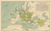 The Downfall of Germany’s world empire—lost African colonies—Persuasive map 1917