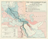 The Pan-German Plan—Berlin to Baghdad & the Cape—Propaganda map—Hammond 1918