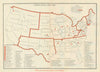 'Where the US Army is in the Making'—cantonments & airfields—Hammond 1918 map