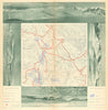 Bosco Chiesanuova—Ski resort proto-piste/trail map/mountain panoramas—RACI 1939