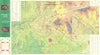 Makkah Al-Mukkaramah—Mecca Hajj pilgrimage map—Holy Mosque—Mina—Zaki Farsi 1982